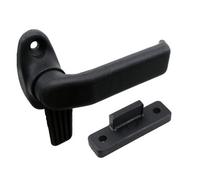 AB Tools Right Hand Window Handle Lever Catch & Retainer Black Polypropylene Locker