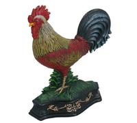 AB Tools Rooster Cockerel / Chicken Hen Door Stop Cast Iron Doorstop Wedge Animal