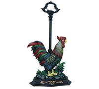 AB Tools Rooster Cockerel / Chicken Hen Door Stop Cast Iron Doorstop Wedge Animal