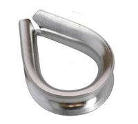 AB Tools Rope Splice Thimble For 18mm Rope & Wire Spliced Boat Thimbles 316 Marine A4