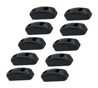 AB Tools Rubber Square Buffer Bumper Pad Block Stop For Truck Trailers Horsebox 10Pc