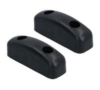 AB Tools Rubber Square Buffer Bumper Pad Block Stop For Truck Trailers Horsebox 2Pc