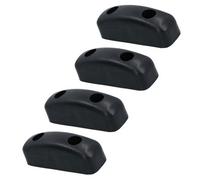 AB Tools Rubber Square Buffer Bumper Pad Block Stop For Truck Trailers Horsebox 4Pc