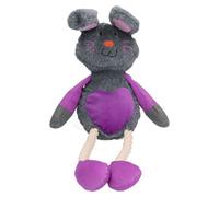 AB Tools Ruby Rabbit Soft Plush Teddy Dog Toy With Squeak 40Cm/17"