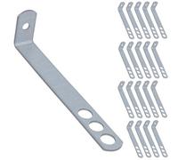 AB Tools Safety End Frame Cramp Wall Tie 35mm X 150mm Galv Steel Fixing Fastener 20Pc