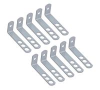 AB Tools Safety End Frame Cramp Wall Tie 38mm X 100mm Galv Steel Fixing Fastener 10Pc