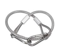 AB Tools Safety Strap for Anchor & Outboard Motor Aux Engine Bracket Stainless Steel