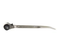 AB Tools Scaffold Spanner Ratcheting Podger 2 Way Bi-Hex Ratchet 17mm 21mm Scaffolders