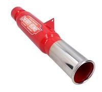 AB Tools Screamer Cherry Bomb Tail Bomb Round Chrome Tail Pipe Exhaust Pipe Id 2-1/4"