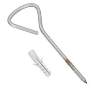 AB Tools Screw-In Cavity Wall Starter Tie 130mm Stainless Steel Bricklaying Housing