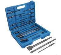 AB Tools Sds Plus Chisel Set Masonry And Steel Drill Bit Set 15Pc Sil72