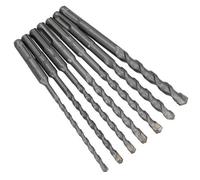 AB Tools Sds Plus Metric Drill Bit Set 5 - 12mm For Bricks, Concrete Tungsten Carbide 7Pc