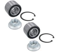 AB Tools Sealed Wheel Hub Bearing Kit For Alko 160 X 37 Euro Brake Drum Dac3060W 2Pc
