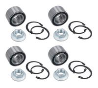 AB Tools Sealed Wheel Hub Bearing Kit For Alko 605124 Knott Avonride Trailers 309726 4Pc