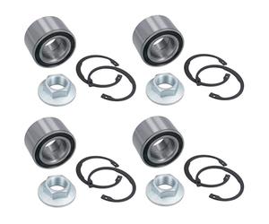 AB Tools Sealed Wheel Hub Bearing Kit for ALKO 605124 Knott Avonride Trailers 309726 4pc