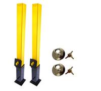 AB Tools Security Post Lock Removable Caravans Trailers Driveway 2 Pack Cement In