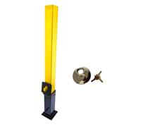 AB Tools Security Post Lock Removable For Caravans Trailers Driveway Etc Cement In