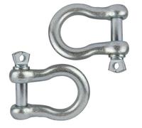 AB Tools Shackle / Rope Shackle / Ratchet Strap Shackle Galvanised (Pair) Tow Rope