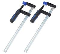 AB Tools Sliding F Clamp Bar Profile Clamp Holder Fastener Fastening 300mm X 50mm 2Pc