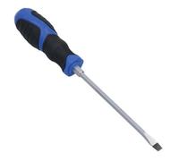 AB Tools Slotted Flat Headed Screwdriver Sl5.5 5.5mm X 125mm Magnetic Tip Rubber Grip