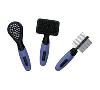 AB Tools Small Animal Mini Grooming Kit Brush Comb Guinea Pig, Rabbit, Hamster, Gerbil
