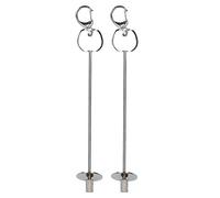 AB Tools Small Animal Pet Treat Hamster Guinea Pig Bird Rabbit Fruit & Veg Skewer 2pk