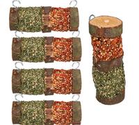 AB Tools Small Animal Pet Treat Rabbit Guinea Pig Naturals Double Woodroll 5Pk
