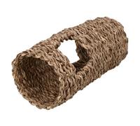 AB Tools Small Animals Hamster Mice Boredom Breaker Small Seagrass Play Tunnel 8X20Cm
