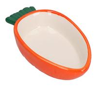 AB Tools Small Animals Pet Carrot Shaped Bowl For Nibbles Food 5.3"