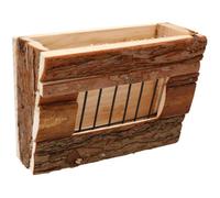 AB Tools Small Animals Wooden Treat Hay Rack For Rabbits, Gunea Pigs