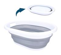 AB Tools Small Collapsible Folding Laundry Clothes Washing Basket 22 Ltr Capacity Pop Up