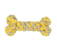 AB Tools Small Dog Puppy Fleecy Rope Bone Play Toy Great For Teeth & Gums