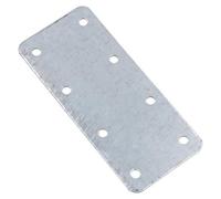 AB Tools Small Internal Sleeper Straight Support Plate 85mm X 170mm Galvanised 1Pc