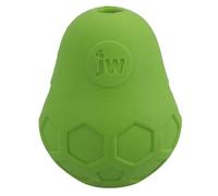 AB Tools Small Rubber Green Tumble Tease Dog Interactive Play Treat Fillable Toy Gift