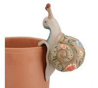 AB Tools Snail Plant Pot Hanger Garden Home Yard Ornament Statue Vase Hugger