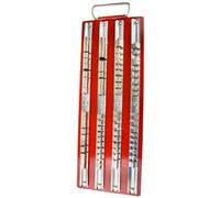 AB Tools Socket Holder / Tray / Rack / Rail Storage 1/4" 3/8" And 1/2" Drive 80Pc Lsr07