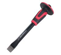 AB Tools Soft Grip Guarded Handled Cold Chisel 300mm X 25mm For Masonry Bricks Blocks