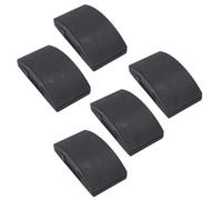 AB Tools Solid Rubber Hand Sanding Block For Wet + Dry Sandpaper Emery Flattening 5Pk