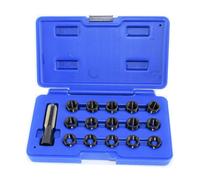AB Tools Spark Plug Tap Thread Repair Rethreading Set Kit M14 X 1.25 16Pc