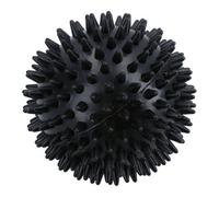 AB Tools Spiky Massage Ball Black 9Cm Roller Deep Tissue Muscle Relief Foot Gym Yoga