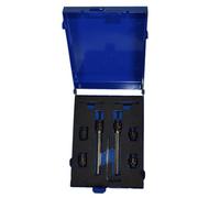 AB Tools Spot Weld Drill Remover Cutter 8mm - 9.5mm Interchangeable Head 9Pc Bergen