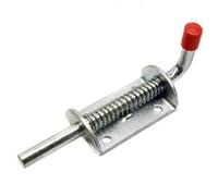 AB Tools Spring Loaded Shoot Bolt / Slide Catch / Barrel Lock For Trailers, Horse Boxes 3/8" 10mm
