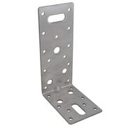AB Tools Stainless Abl Angle Bracket Corner Fastener Plate 150mm X 90mm X 60mm 1Pc