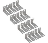 AB Tools Stainless Abl Angle Bracket Corner Fastener Plate 150mm X 90mm X 60mm 20Pc