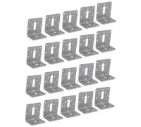 AB Tools Stainless Abl Angle Bracket Corner Fastener Plate 60mm X 40mm X 60mm 20Pc