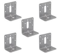 AB Tools Stainless Abl Angle Bracket Corner Fastener Plate 60mm X 40mm X 60mm 5Pc