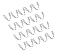 AB Tools Stainless Steel Hanger Wood Joist Support Fixings Loft Beam Holder 75mm 20Pc