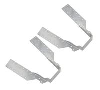 AB Tools Stainless Steel Hanger Wood Joist Support Fixings Loft Beam Holder 75mm 2Pc