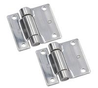 AB Tools Stainless Steel Hinge Heavy Duty 65X73mm Industrial Door Hatch Locker 2Pk