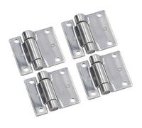 AB Tools Stainless Steel Hinge Heavy Duty 65X73mm Industrial Door Hatch Locker 4Pk